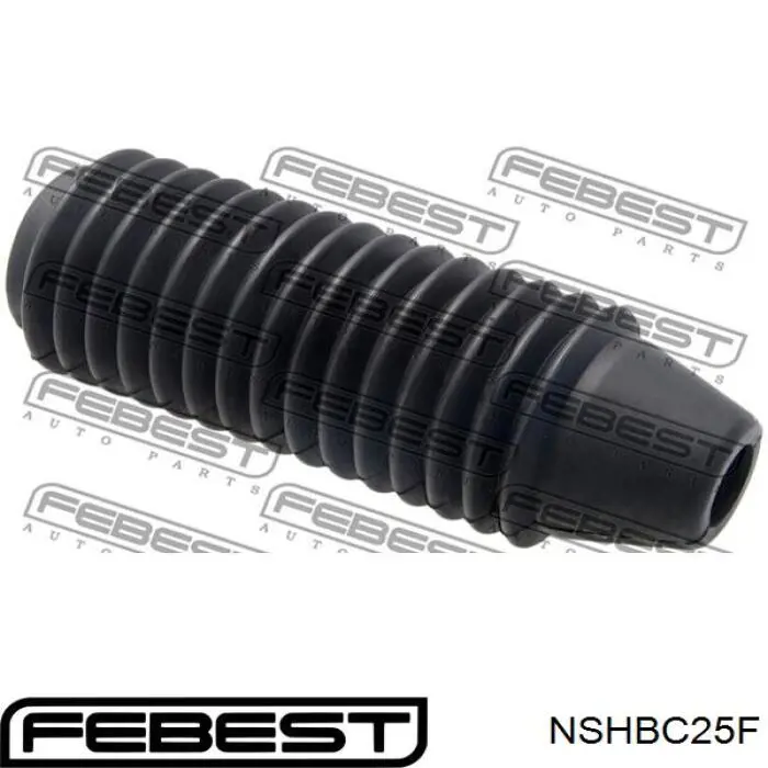 Пильник амортизатора переднього Febest NSHBC25F ціна, від 3.64 USD