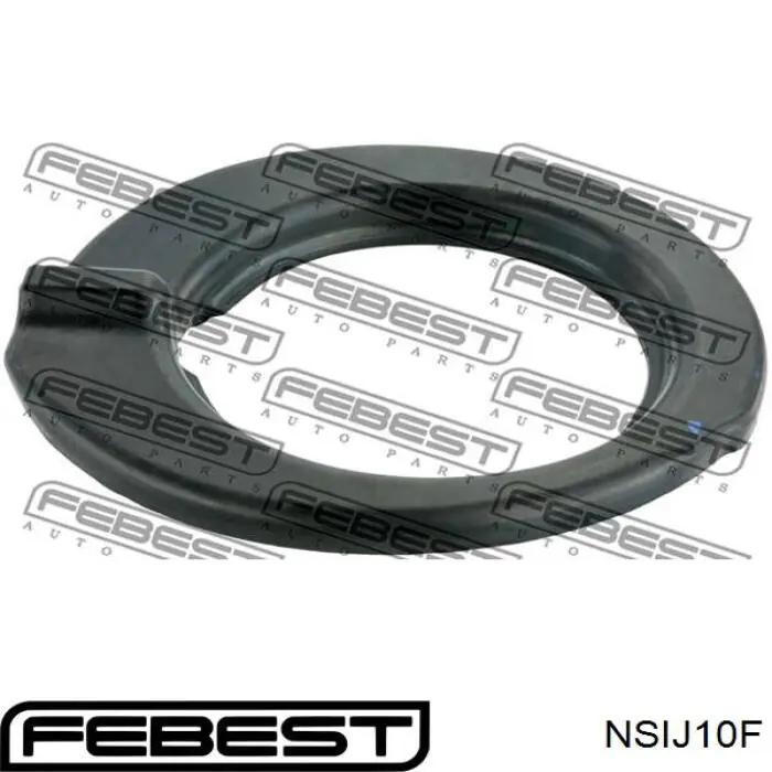 NSIJ10F Febest проставка (гумове кільце пружини передньої, нижня)