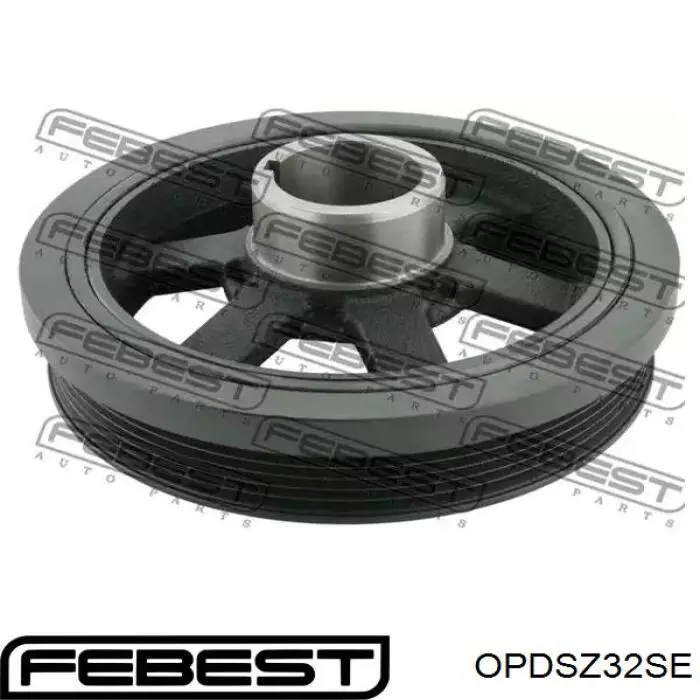 Шків колінвала (демпфер ) General Motors 12615141 ціна, від 53.99 USD