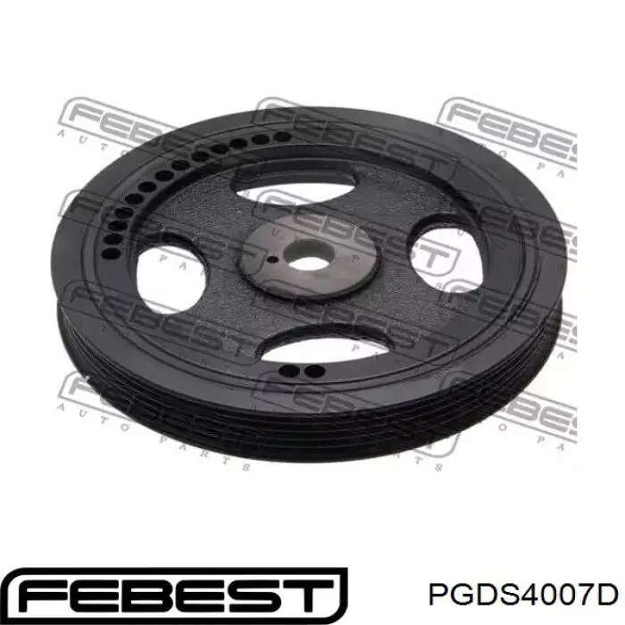 Купити PGDS4007D Febest Шків колінчастого вала