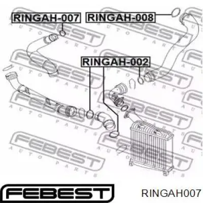 Прокладка (кільце) шланга охолодження турбіни, подачі RINGAH007 Febest
