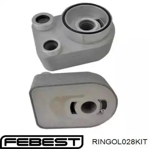 RINGOL028KIT Febest Прокладка радіатора масляного