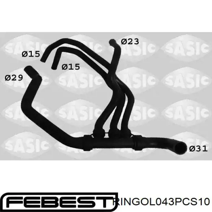 Кільце насоса ГУР Renault (RVI) 7703065106