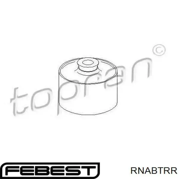Купити RNABTRR Febest Сайлентблок задньої балки