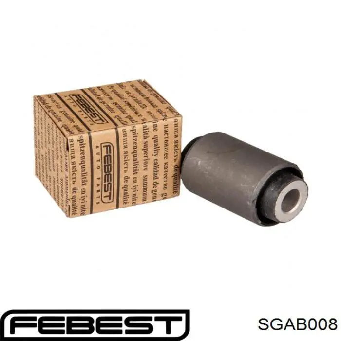 Купити SGAB008 Febest Сайлентблок заднього нижнього важеля