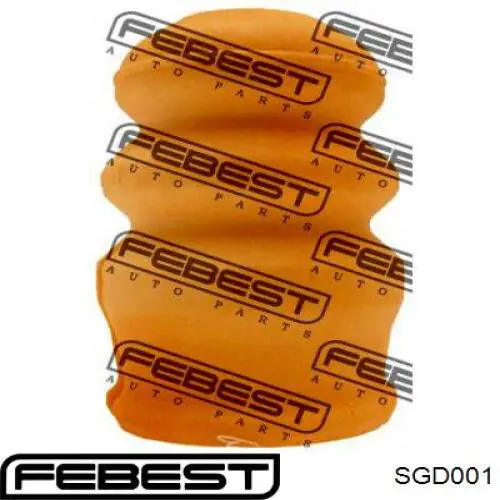 SGD001 Febest буфер-відбійник амортизатора заднього