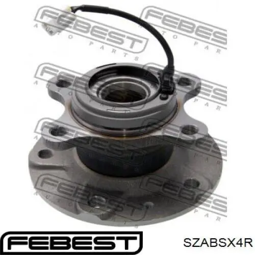 SZABSX4R Febest Сайлентблок балки моста