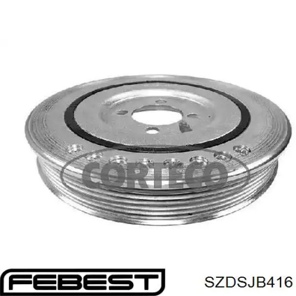 SZDSJB416 Febest Болт коленвала