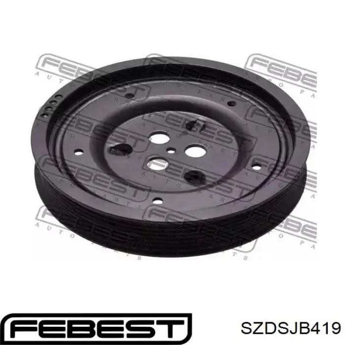 Шків колінвала SZDSJB419 Febest