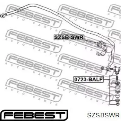 Купити SZSBSWR Febest Опора стабілізатора