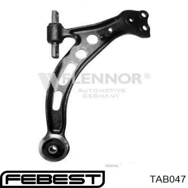 TAB047 Febest Сайлентблок переднього нижнього важеля