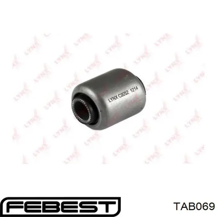 TAB069 Febest Сайлентблок тяги поперечної, задньої підвіски