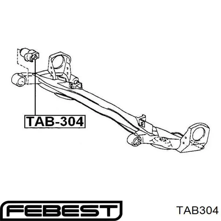 Сайлентблок задньої балки/підрамника Q-fix Q0051420 ціна, від 9.47 USD
