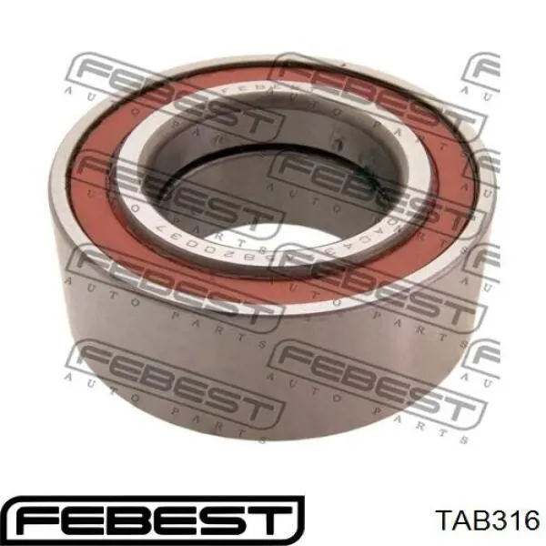 Сайлентблок заднього поперечного важеля TAB316 Febest