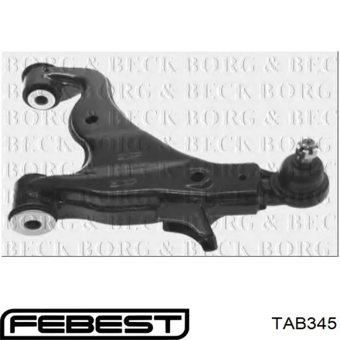 С/блок нижнього важеля Febest TAB345