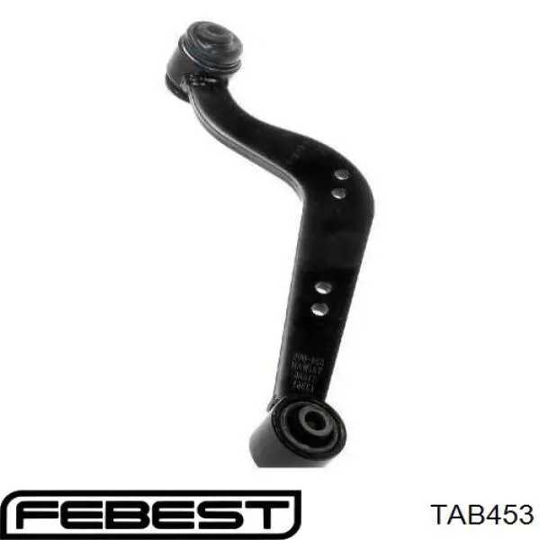 TAB453 Febest Сайлентблок заднього поперечного важеля, внутрішній