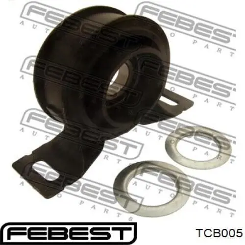 Підвісний підшипник карданного валу, задній Febest TCB005