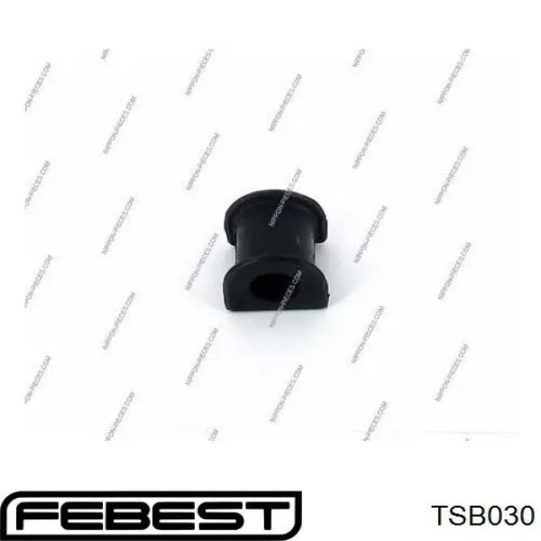 Втулка переднього стабілізатора Febest TSB030