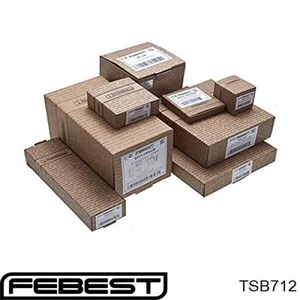 Втулка стабілізатора заднього Febest TSB712 ціна, від 0.56 USD