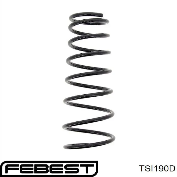 Проставка (гумове кільце) пружини передньої, нижня TSI190D Febest