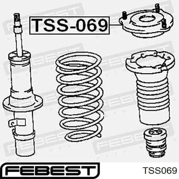 Опора стійки амортизатора переднього Toyota 4868030160 ціна, від 7.68 USD