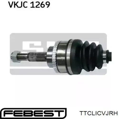 Купити TTCLICVJRH Febest Шарнір приводу зовнішній