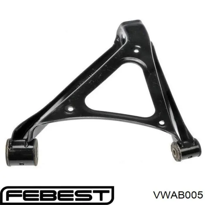 Сайлентблок заднього нижнього важеля VWAB005 Febest