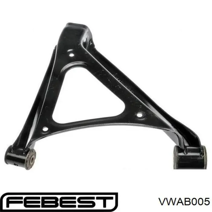 Сайлентблок заднього нижнього важеля Febest VWAB005