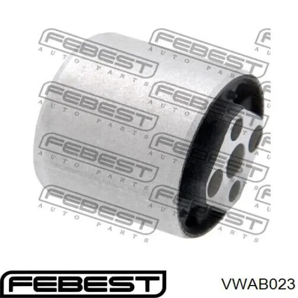 VWAB023 Febest сайлентблок (подушка редуктора переднього моста, задній правий)