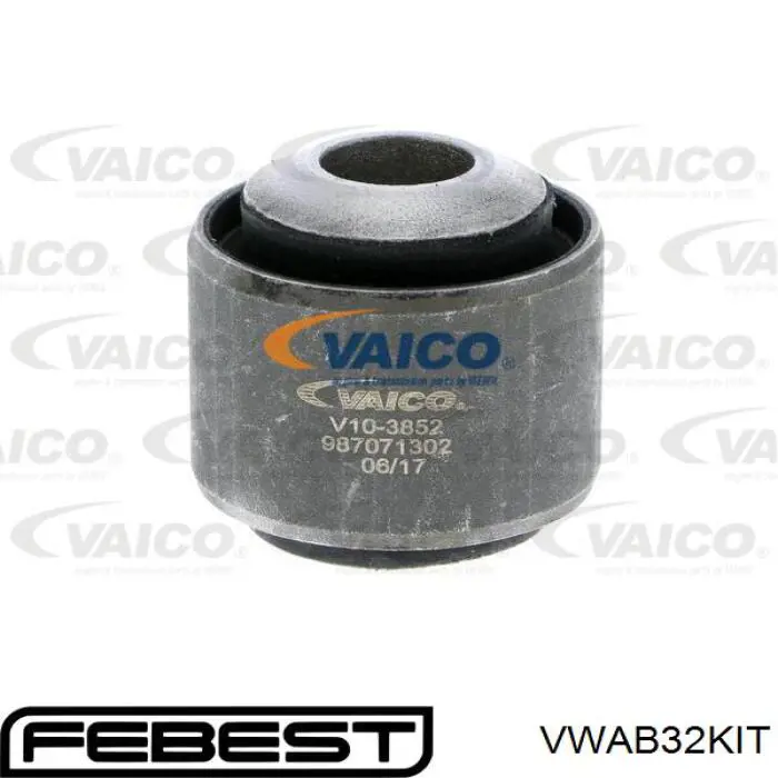 Купити VWAB32KIT Febest Сайлентблок тяги поперечної, задньої підвіски