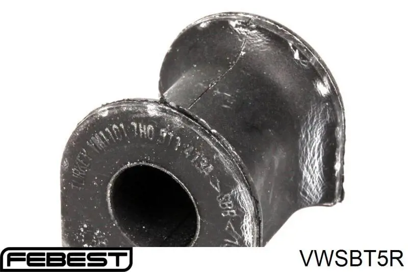 Гумка заднього стабілізатора Febest VWSBT5R
