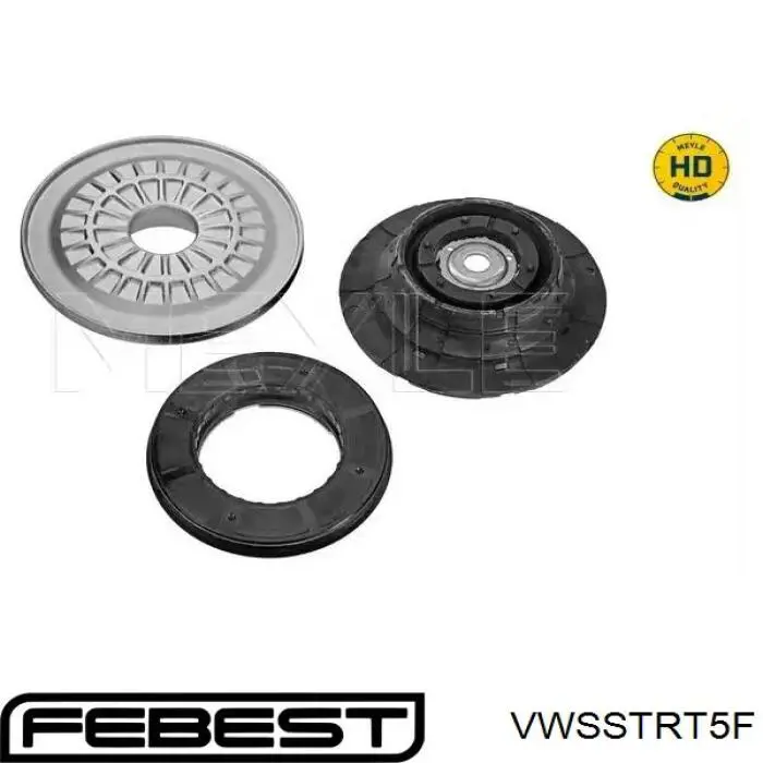 Купити VWSSTRT5F Febest Опора амортизатора переднього