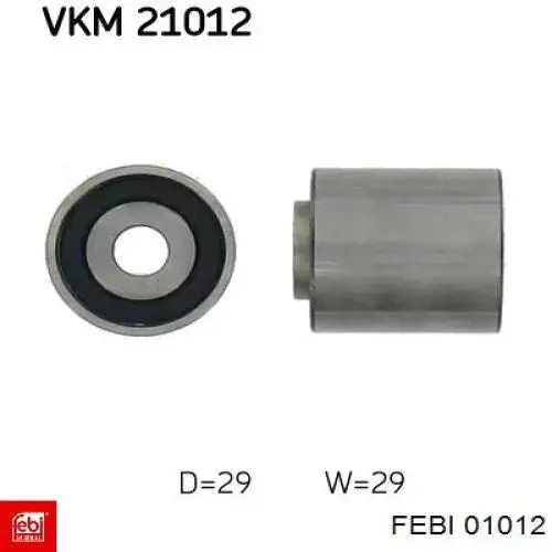 Прокладка клапанної кришки 01012 Febi