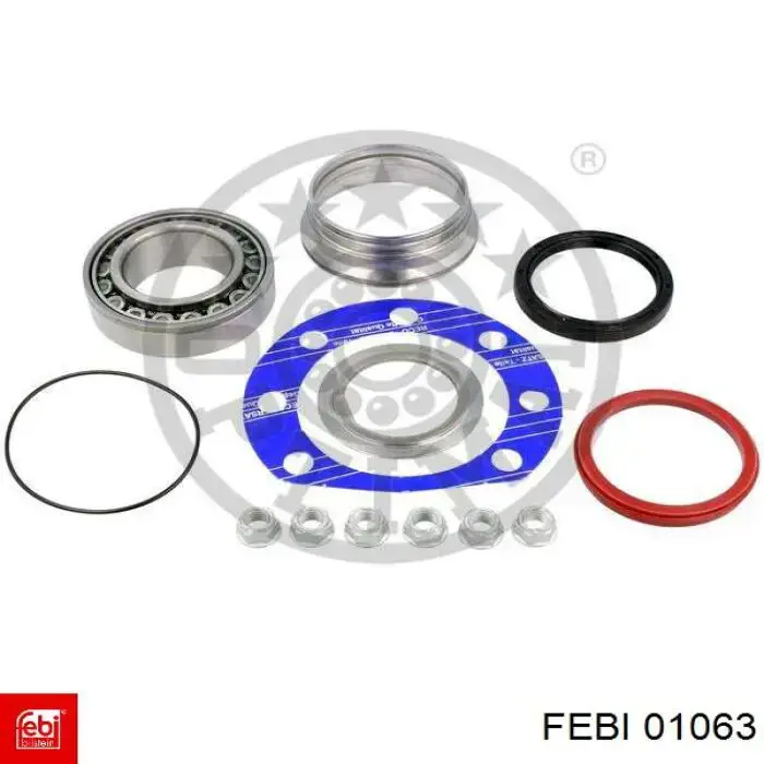 Купити 01063 Febi Підшипник задньої ступиці