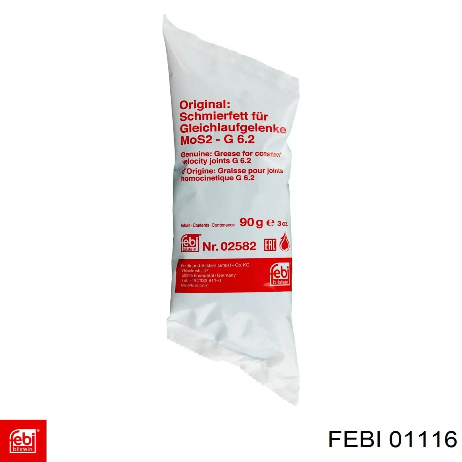 Пильник гранати внутрішній, передній півосі Febi 01116 ціна, від 6.90 USD