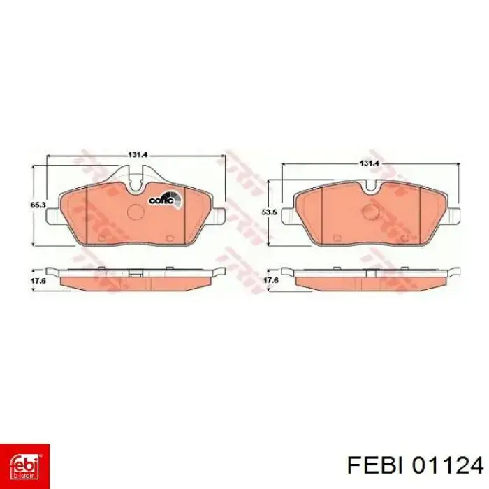 01124 Febi Шкворня