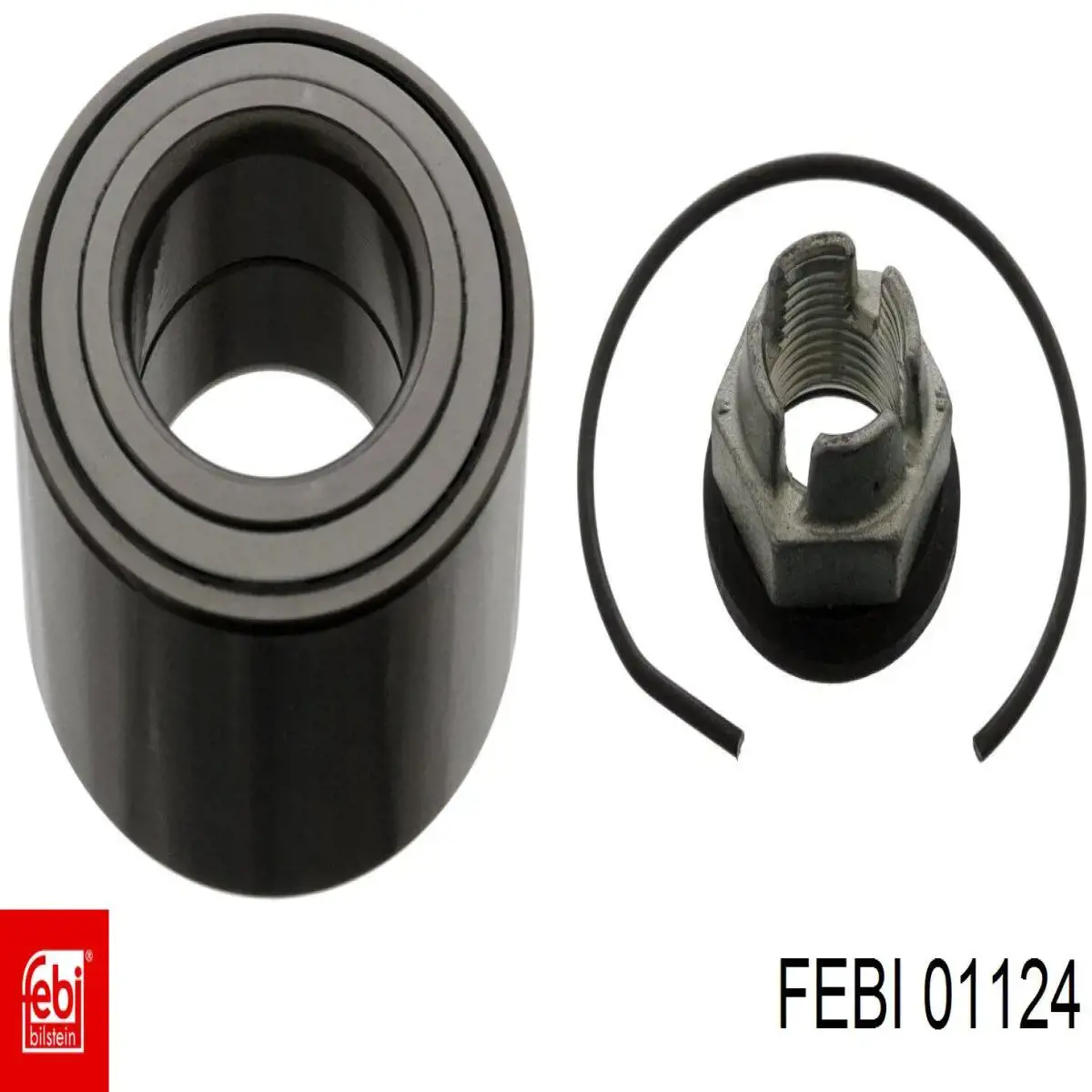 Шворінь колеса 01124 Febi