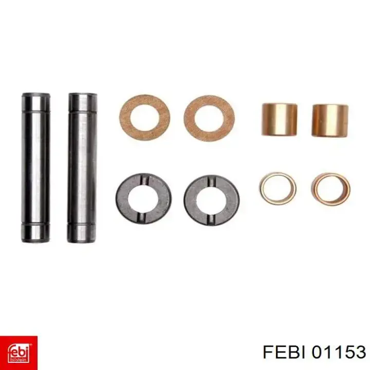 Ремкомплект шкворня поворотного кулака 01153 Febi