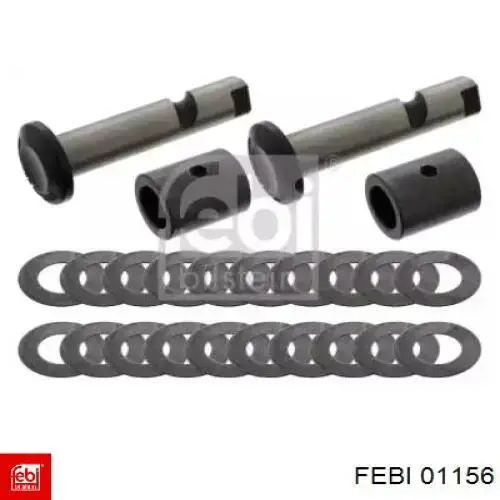 Ремкомплект шкворня поворотного кулака Febi 01156 ціна, від 24.25 USD