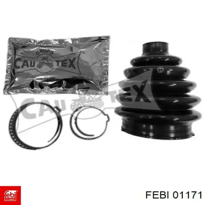 Пильник шарніра кутових швидкостей зовнішній передній Febi 01171 ціна, від 10.52 USD