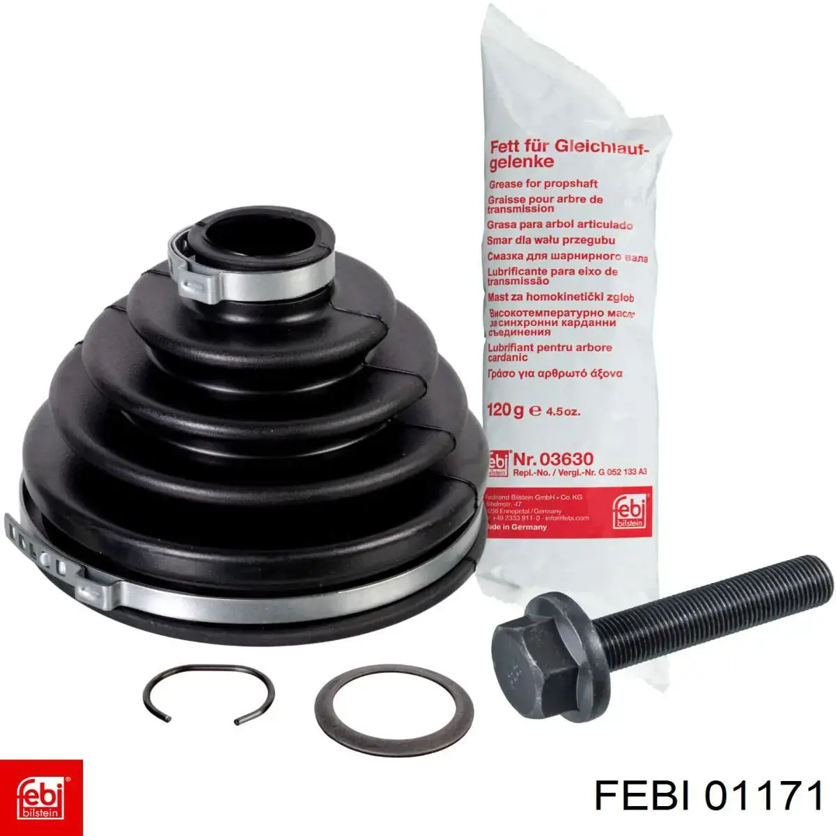 Пильник ШРУСа зовнішній 01171 Febi