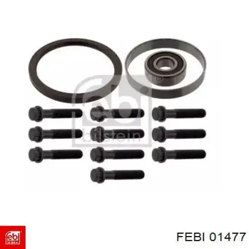 01477 Febi Опорний підшипник первинного валу КПП (центрирующий підшипник маховика)