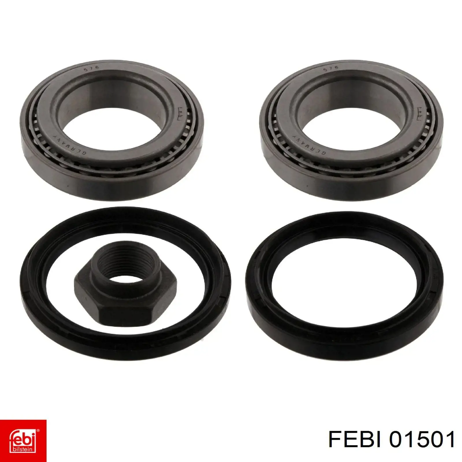 Купити 01501 Febi Муфта кардана еластична, передня