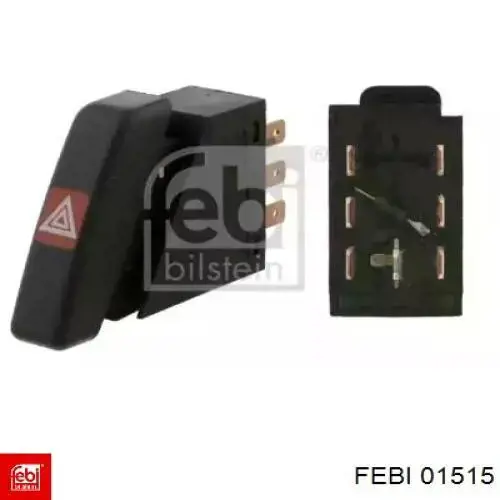 Кнопка аварійки 013012410656A Dello/Automega