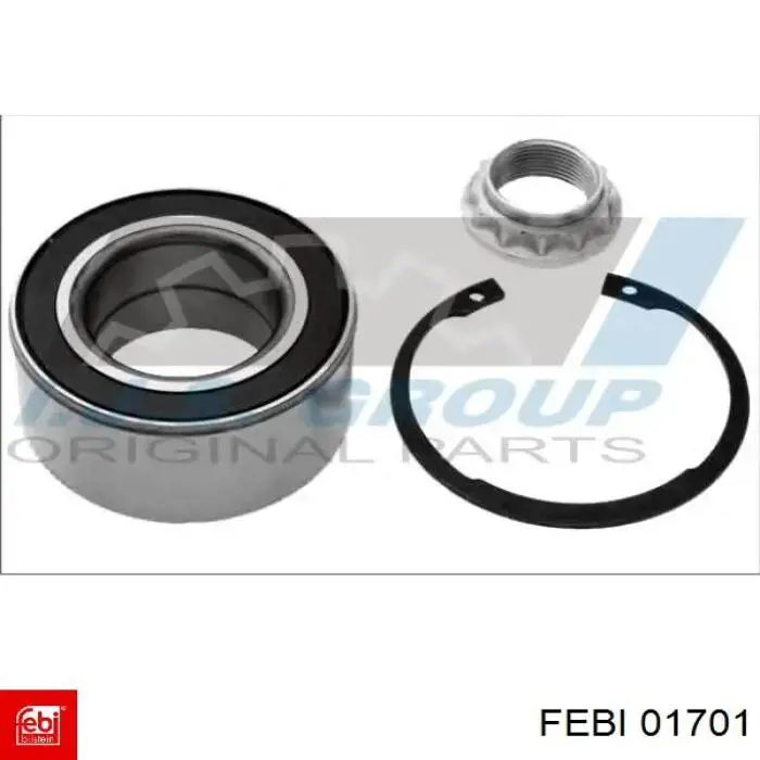 Купити 01701 Febi Гайка маточини задньої
