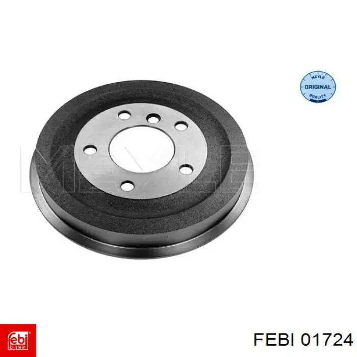 Барабан гальмівний задній Febi 01724 ціна, від 29.59 USD