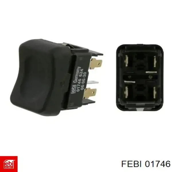 01746 Febi Кнопки переднього лівого склопід'ємника