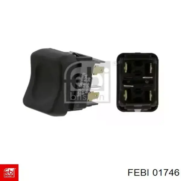 Кнопковий блок керування склопідіймачами передній лівий Febi 01746 ціна, від 4.84 USD