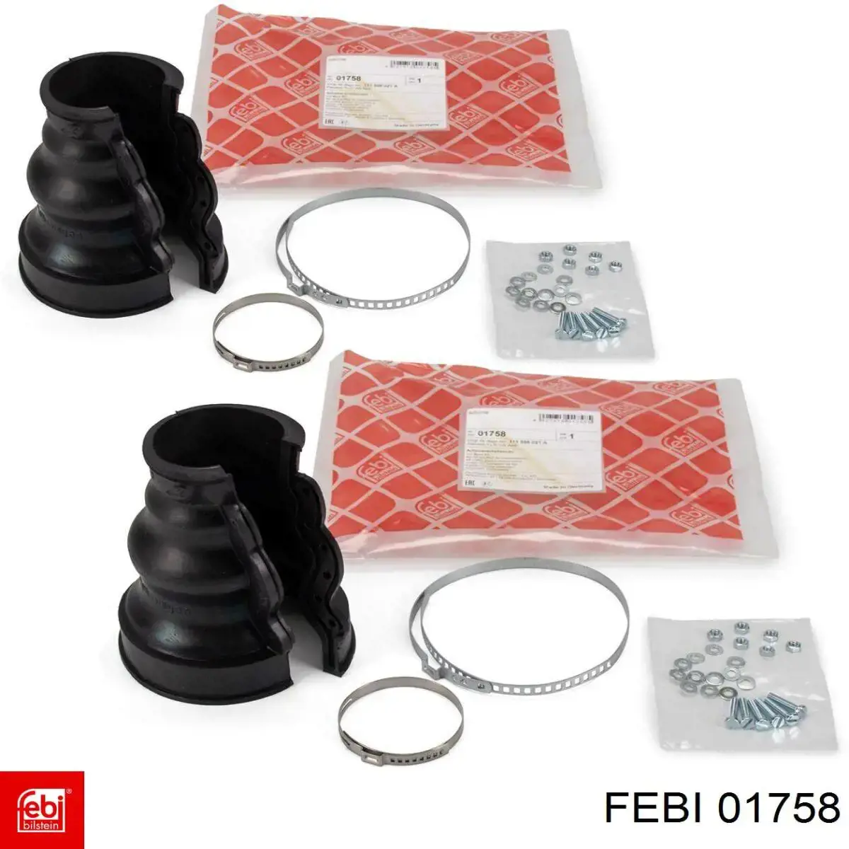 Пильник ШРКШа внутрішній, задньої піввісі 01758 Febi