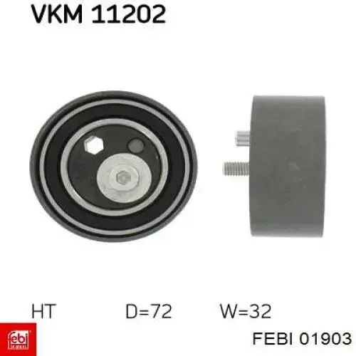 Купити 01903 Febi Ремкомплект рульової рейки (механізму) г/у, (комплект ущільнень)